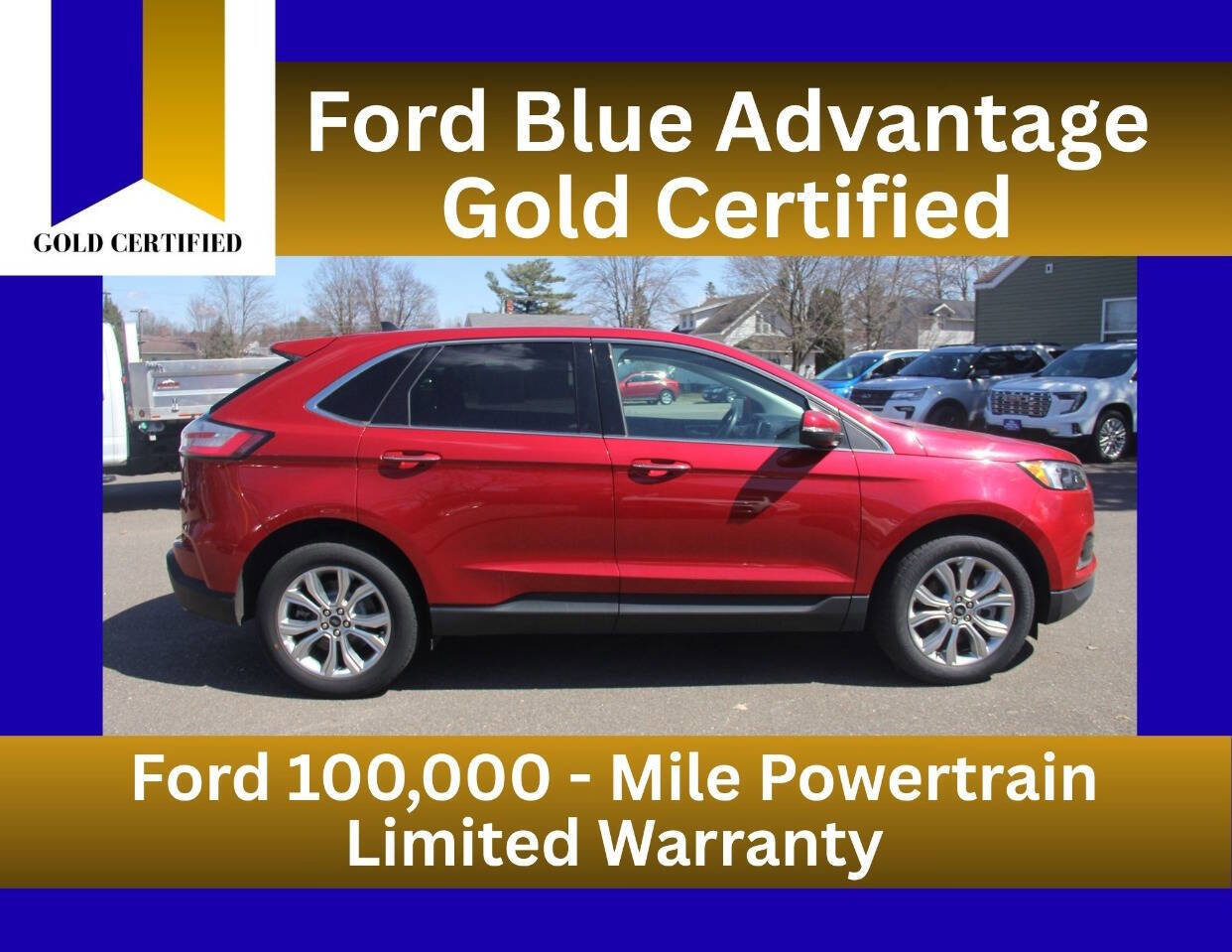 Certified 2024 Ford Edge Titanium AWD/4WD image 1