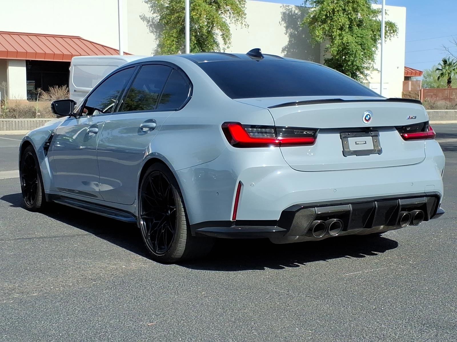Used 2021 BMW M3 w/ M Carbon Exterior Package RWD image 3