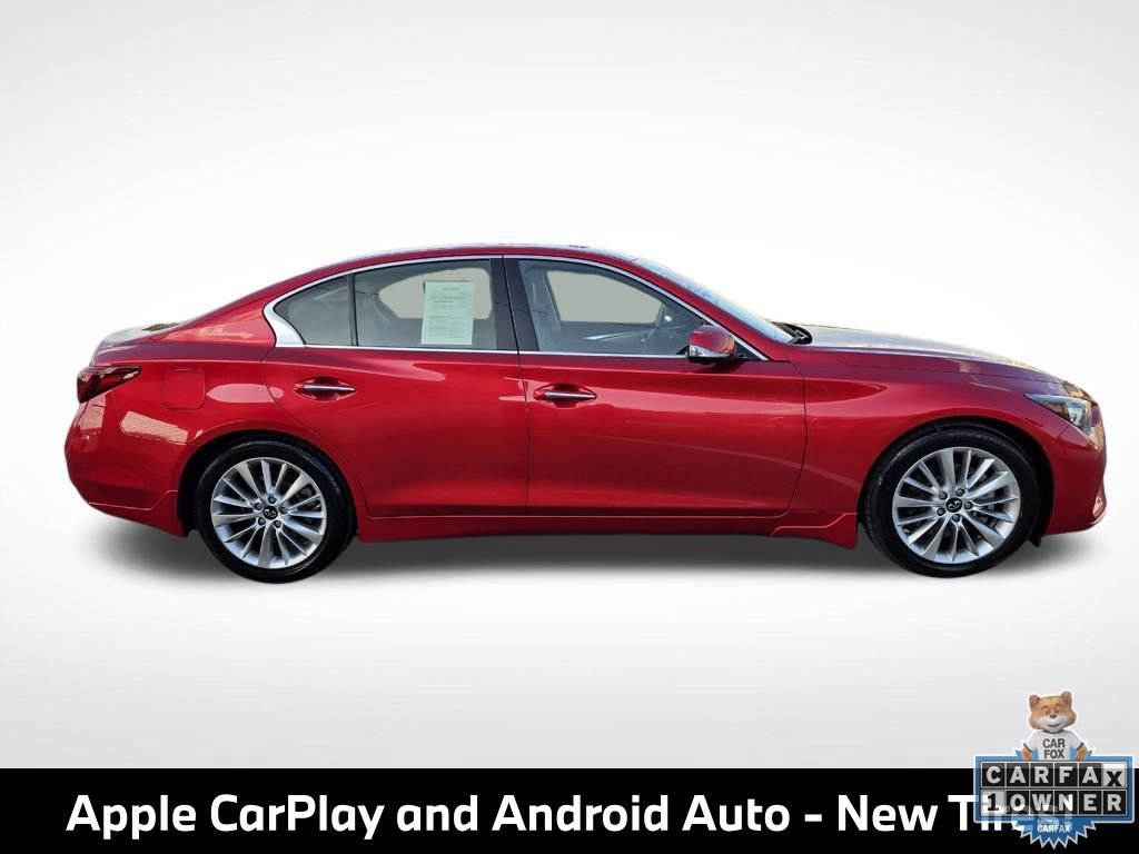 Used 2023 INFINITI Q50 Luxe w/ Cargo Package RWD image 11