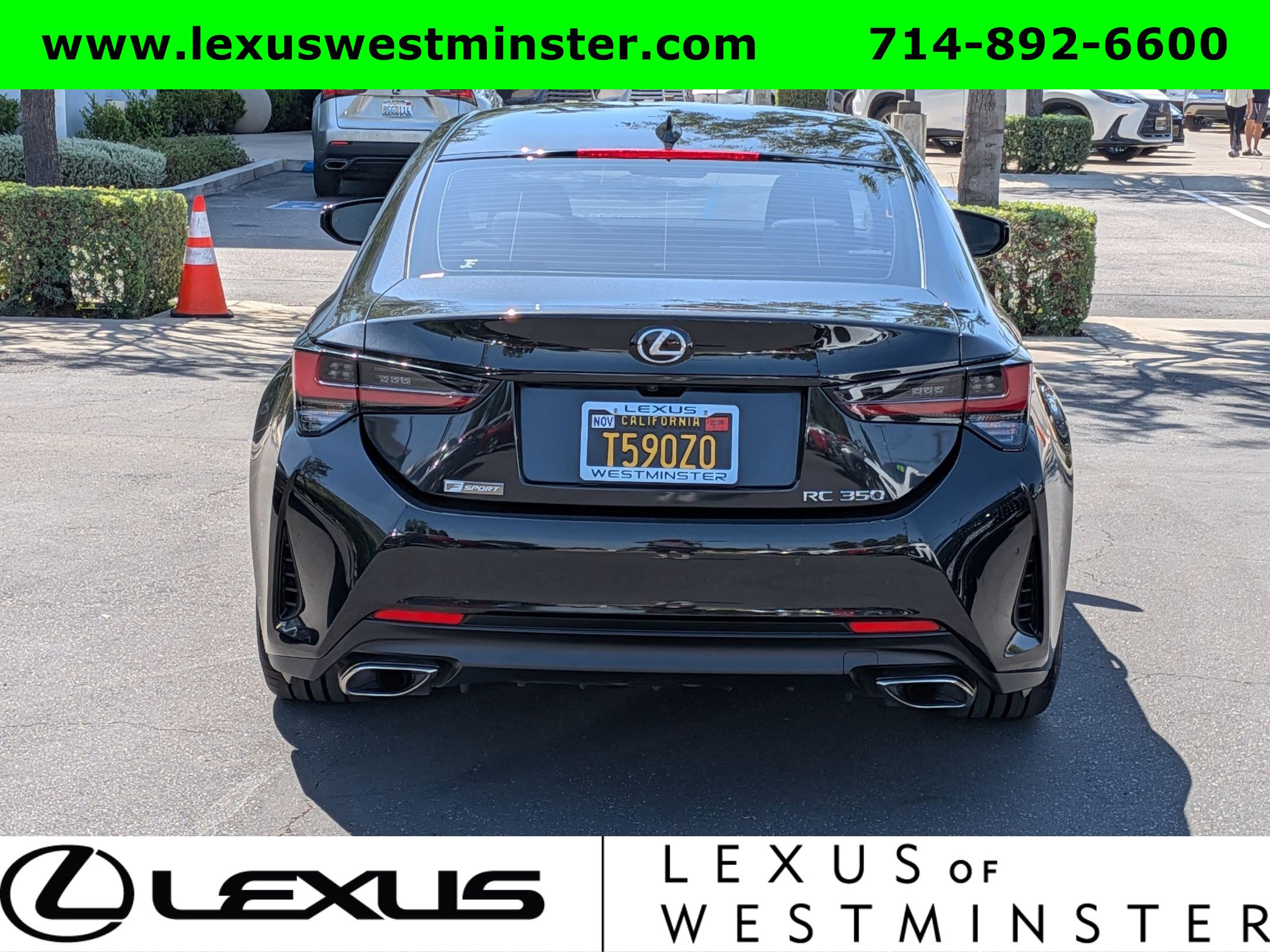 Used 2019 Lexus RC 350 F Sport w/ Accessory Package image 9