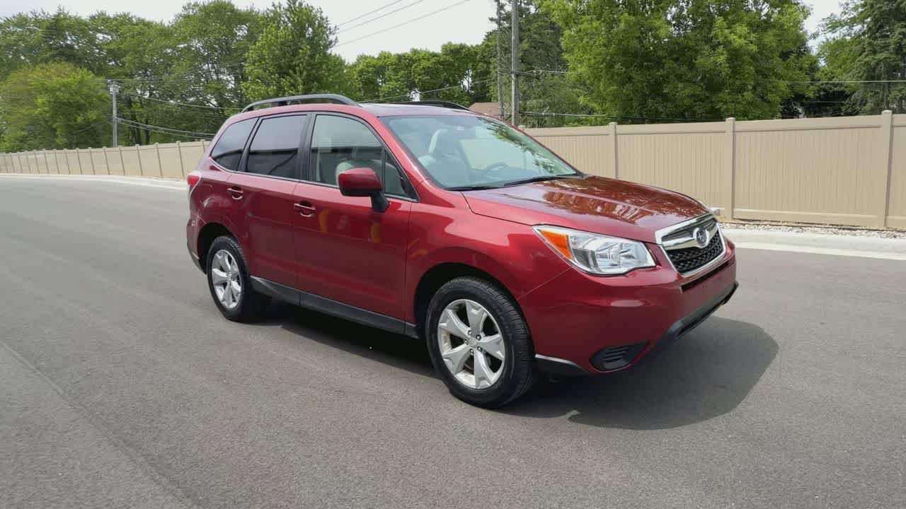 Used 2015 Subaru Forester 2.5i Premium w/ All-Weather Package AWD/4WD video 2