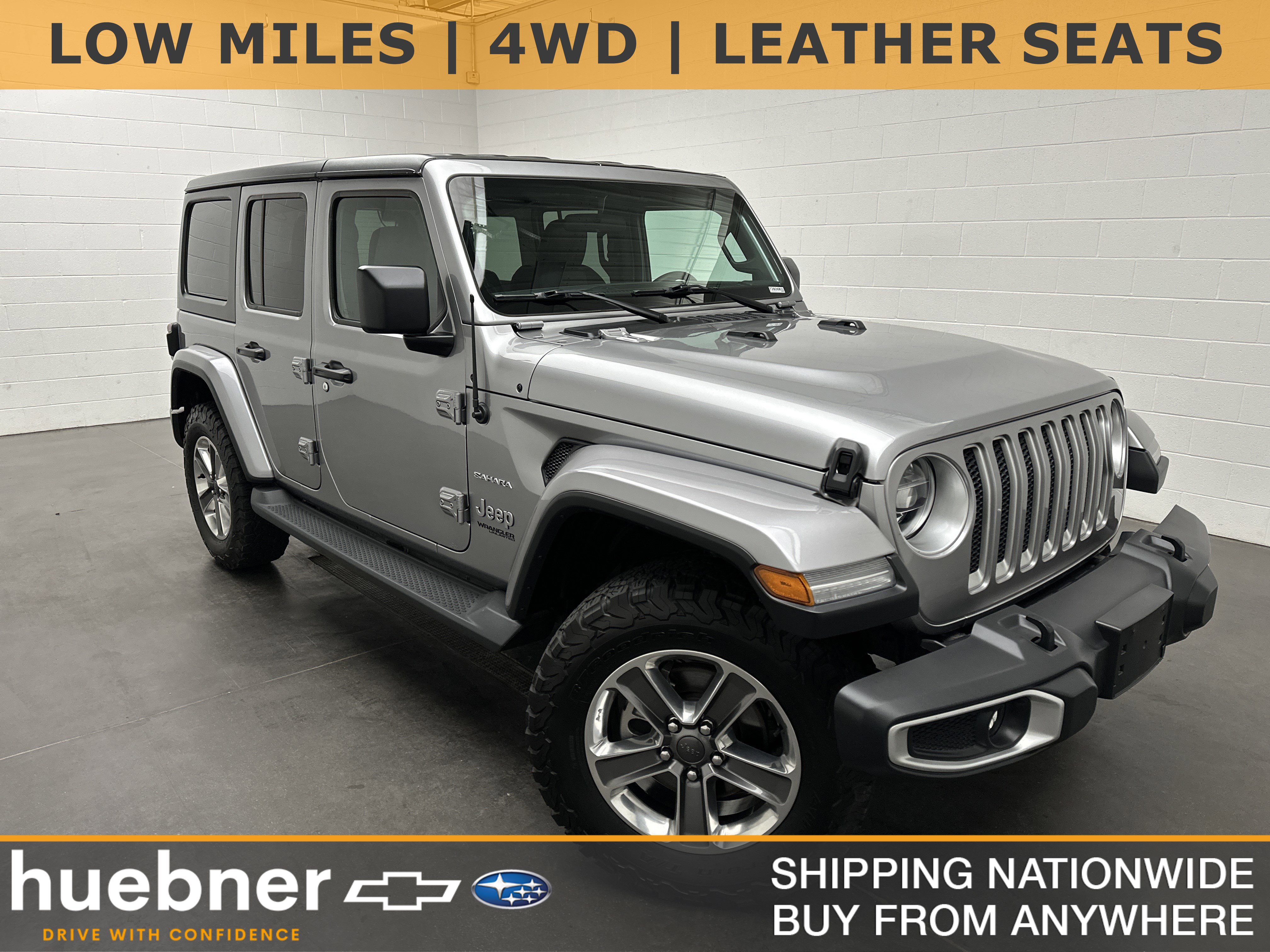 Used 2018 Jeep Wrangler Unlimited Sahara image 1
