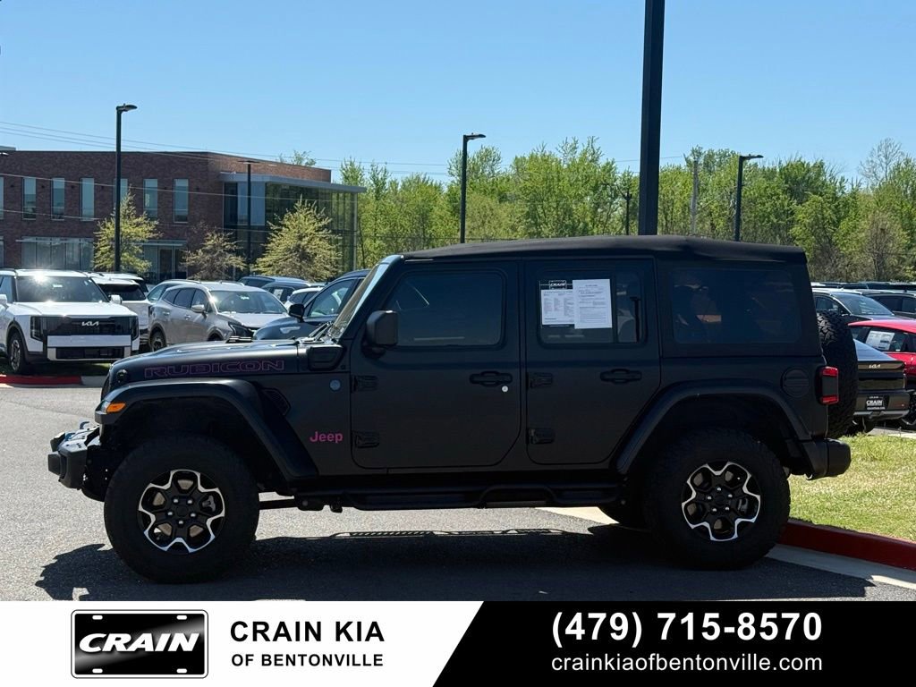 Used 2021 Jeep Wrangler Unlimited Rubicon 4xe w/ Steel Bumper Group AWD/4WD image 4