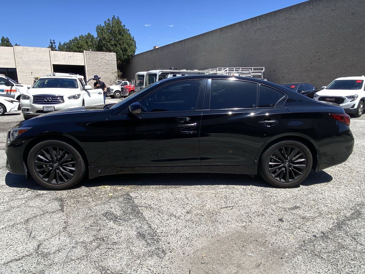 Certified 2023 INFINITI Q50 Luxe w/ Cargo Package RWD image 3