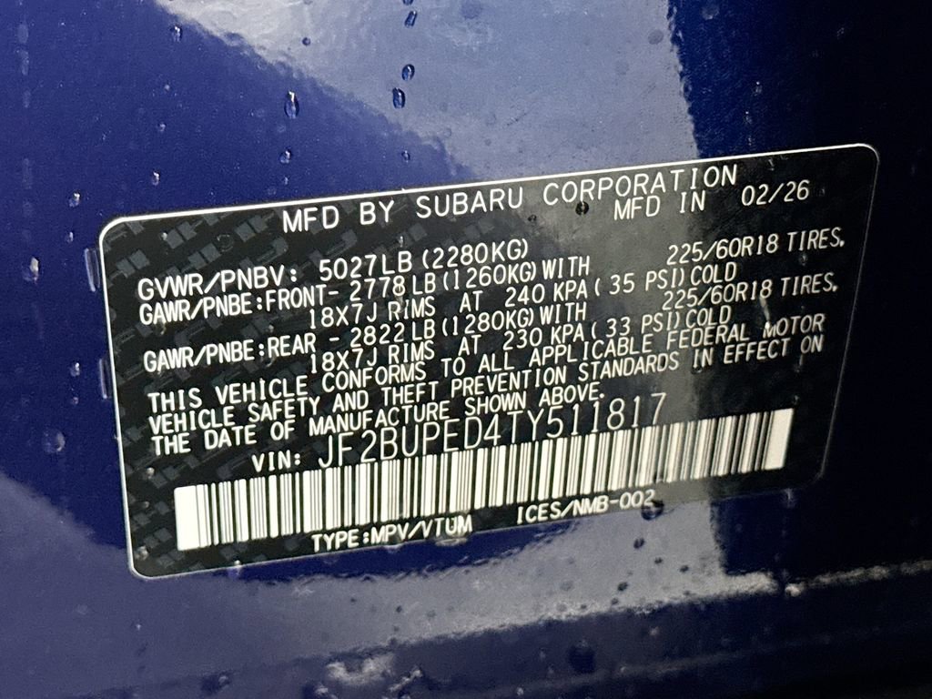 New 2026 Subaru Outback Touring image 31