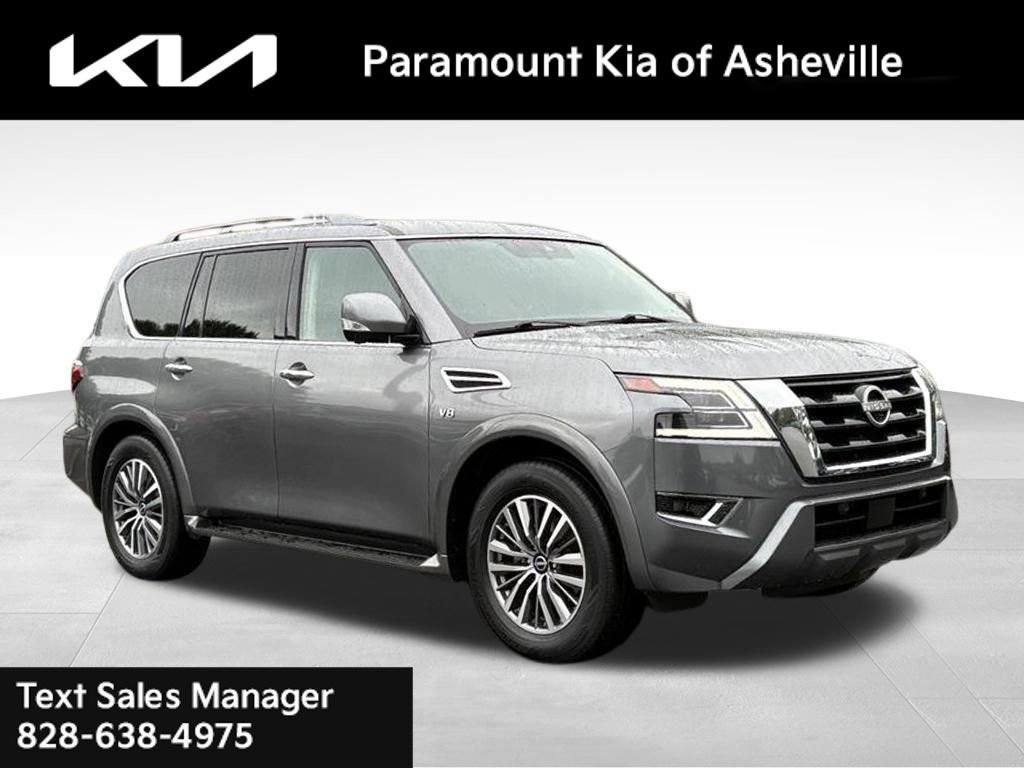 Used 2022 Nissan Armada SL w/ Captain's Chairs Package