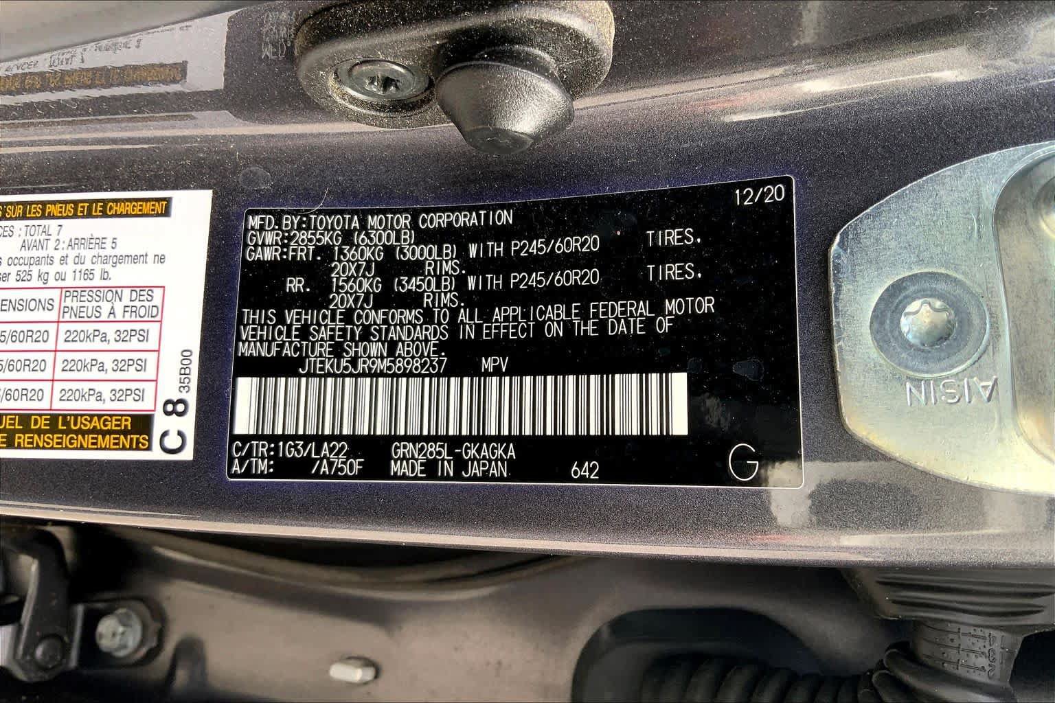 Used 2021 Toyota 4Runner Limited AWD/4WD image 35