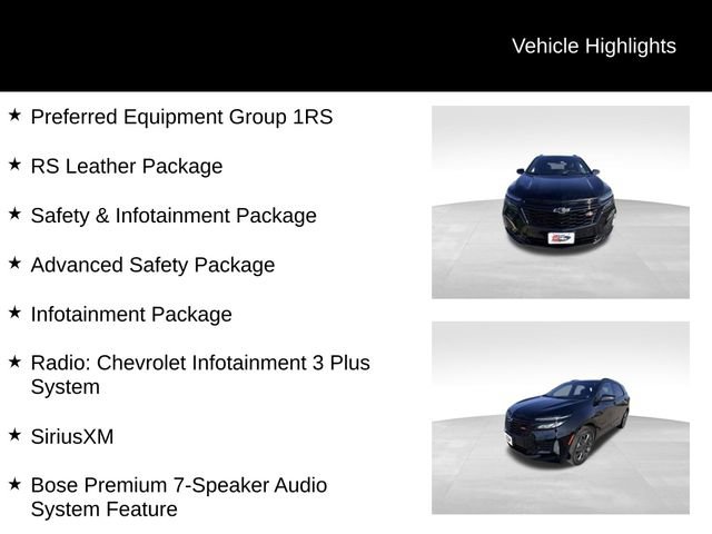 Certified 2024 Chevrolet Equinox RS w/ RS Leather Package AWD/4WD image 13