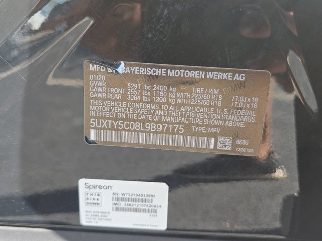 Used 2020 BMW X3 xDrive30i w/ Convenience Package image 25