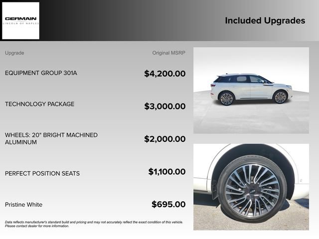 Certified 2021 Lincoln Corsair Grand Touring w/ Equipment Group 301A image 37