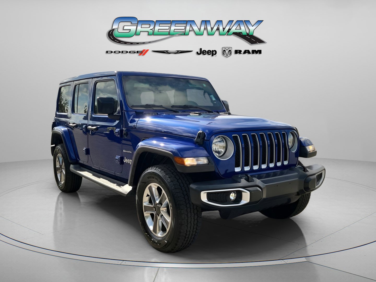 Used 2020 Jeep Wrangler Unlimited Sahara image 1