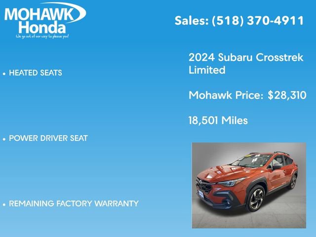 Used 2024 Subaru Crosstrek 2.5i Limited image 14