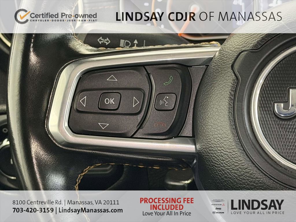 Certified 2021 Jeep Wrangler Unlimited Sahara AWD/4WD image 31