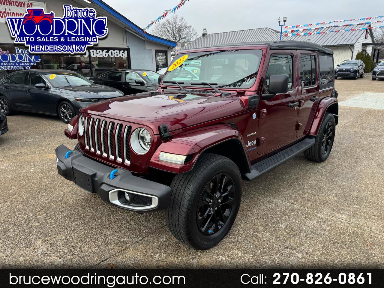 Used 2022 Jeep Wrangler Unlimited Sahara w/ Cold Weather Group image 1