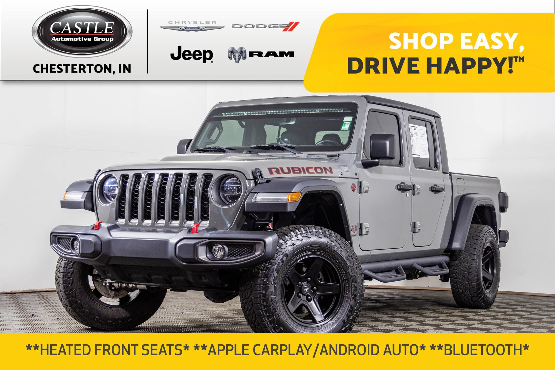 Used 2022 Jeep Gladiator Rubicon w/ LED Lighting Group