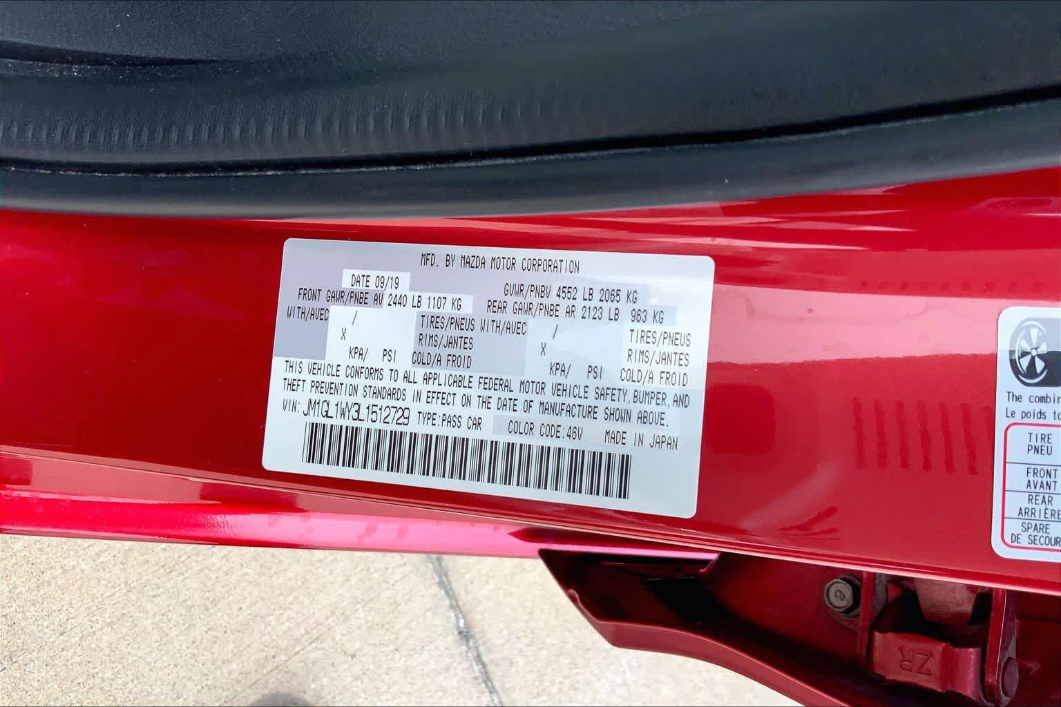 Used 2020 MAZDA MAZDA6 Grand Touring Reserve FWD image 32