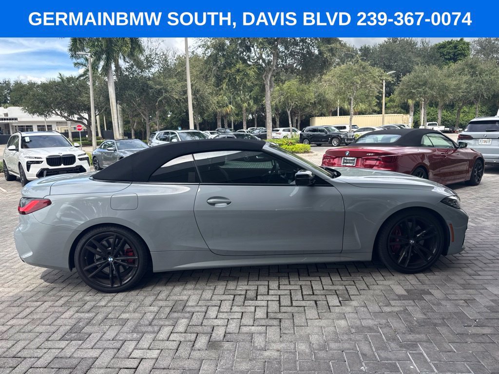 Certified 2024 BMW M440i Convertible w/ Shadowloine Package RWD image 7