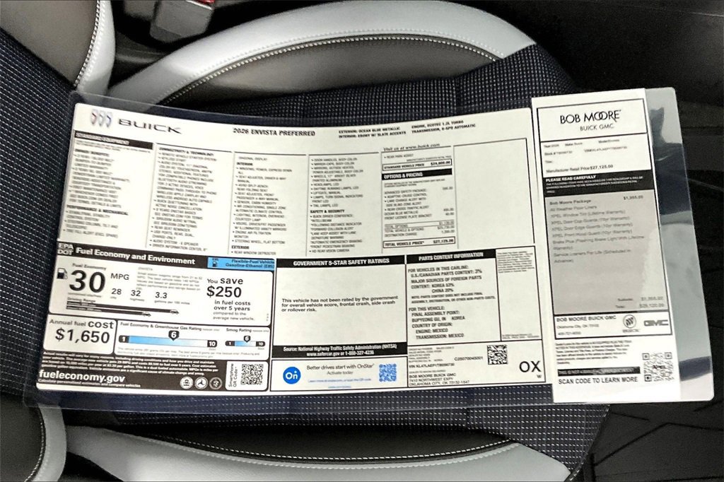New 2026 Buick Envista Preferred w/ Advanced Safety Package image 14
