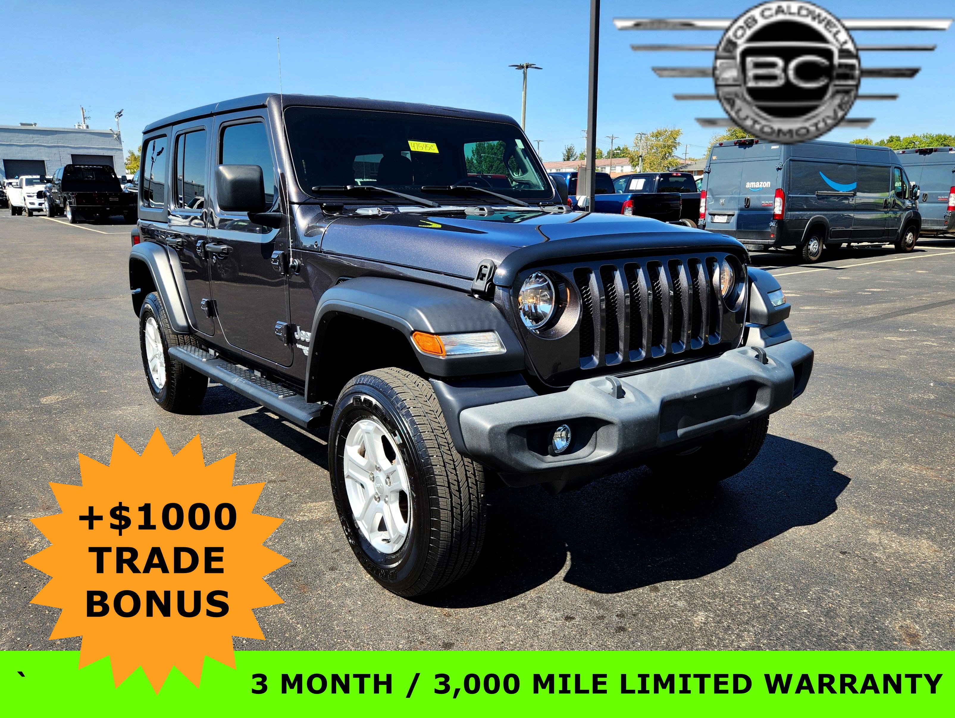 Used 2021 Jeep Wrangler Unlimited Sport w/ Technology Group