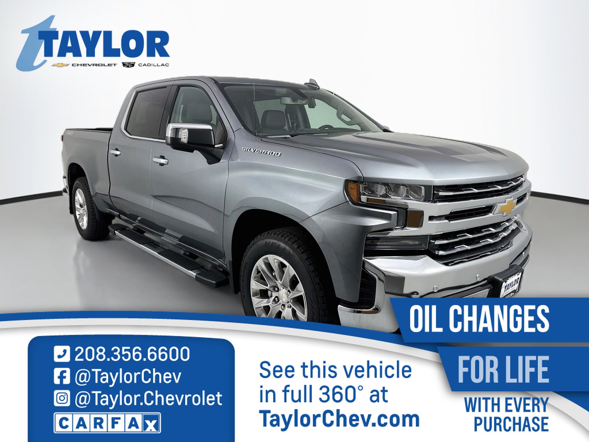Certified 2021 Chevrolet Silverado 1500 LTZ AWD/4WD image 1