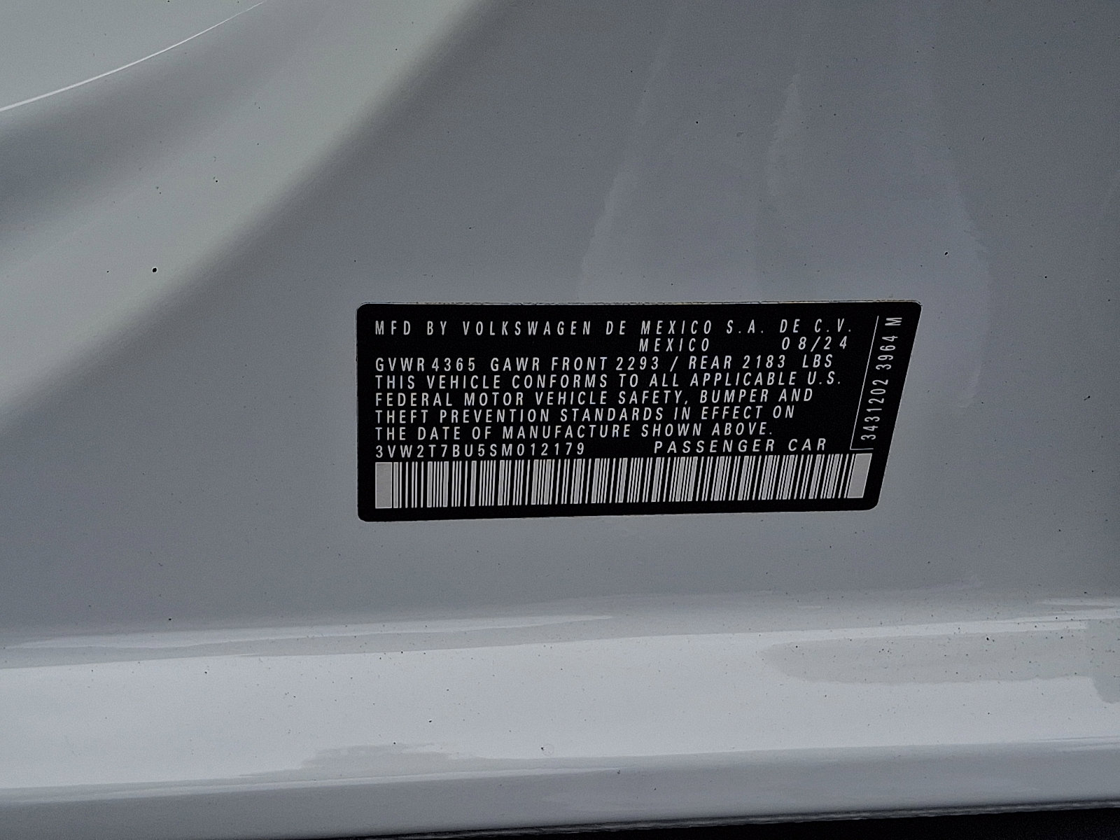 Certified 2025 Volkswagen Jetta GLI Autobahn w/ GLI Black Package image 28