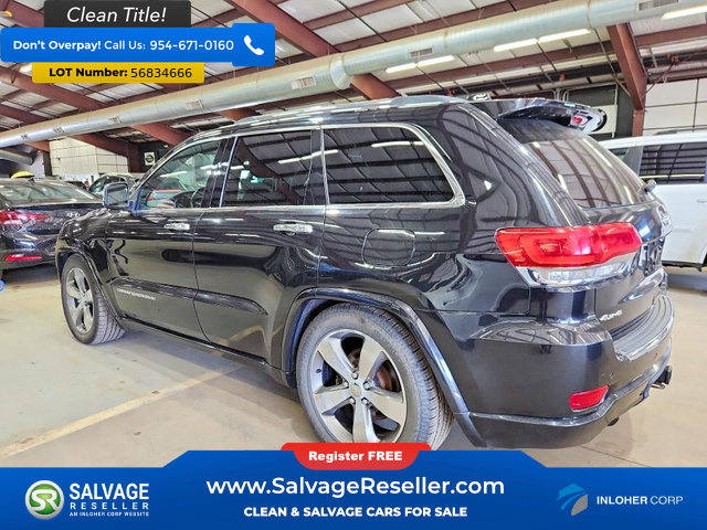 Used 2015 Jeep Grand Cherokee Overland AWD/4WD image 3