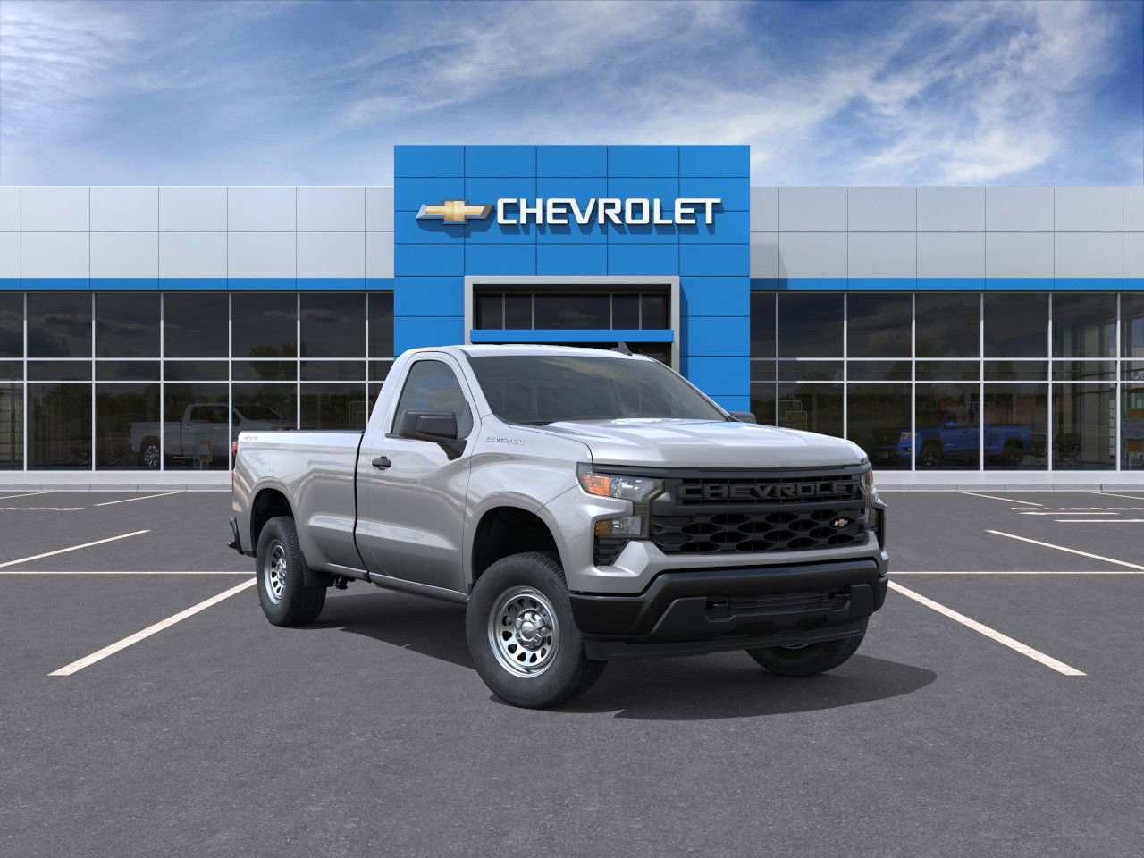 New 2026 Chevrolet Silverado 1500 W/T w/ WT Value Package AWD/4WD image 1