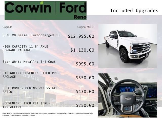 Certified 2024 Ford F250 Platinum image 3