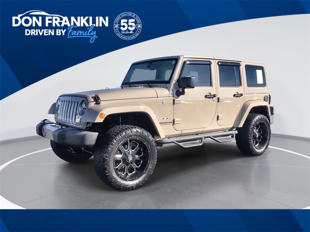 Used 2016 Jeep Wrangler Unlimited Sahara image 1