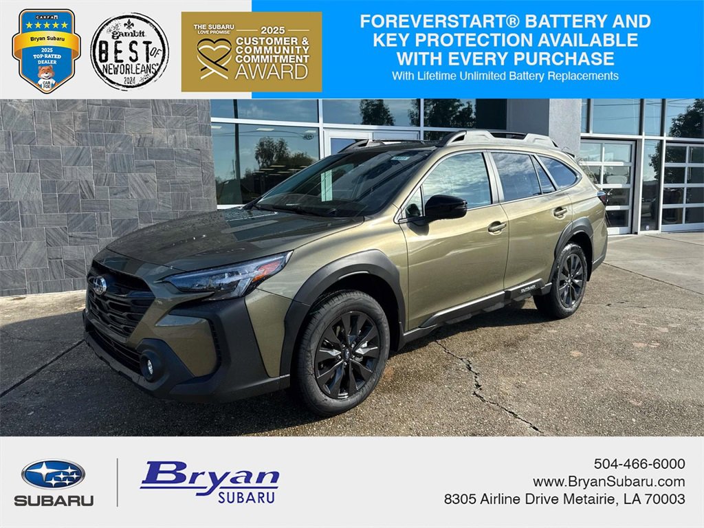 New 2025 Subaru Outback Onyx Edition XT image 1