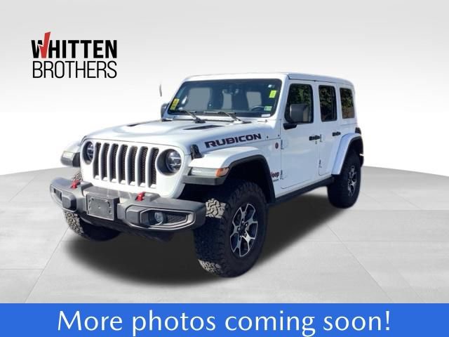 Used 2022 Jeep Wrangler Unlimited Rubicon w/ LED Lighting Group image 1