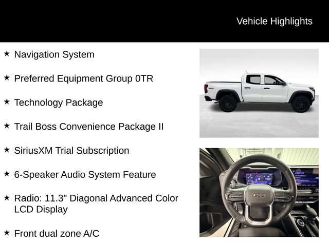Certified 2025 Chevrolet Colorado Trail Boss AWD/4WD image 16