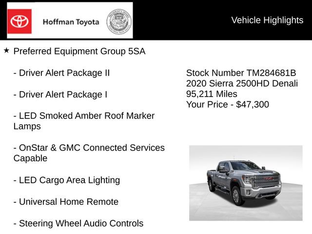 Used 2020 GMC Sierra 2500 Denali w/ Denali Ultimate Package AWD/4WD image 25