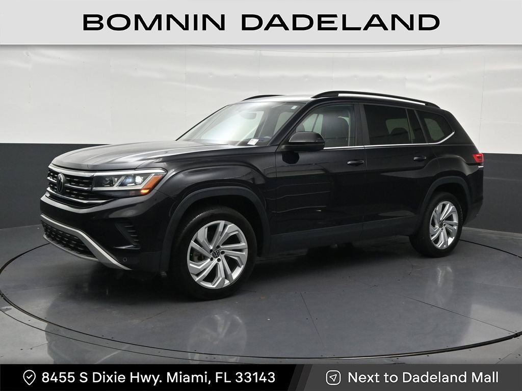 Used 2021 Volkswagen Atlas SE w/ Panoramic Sunroof Package