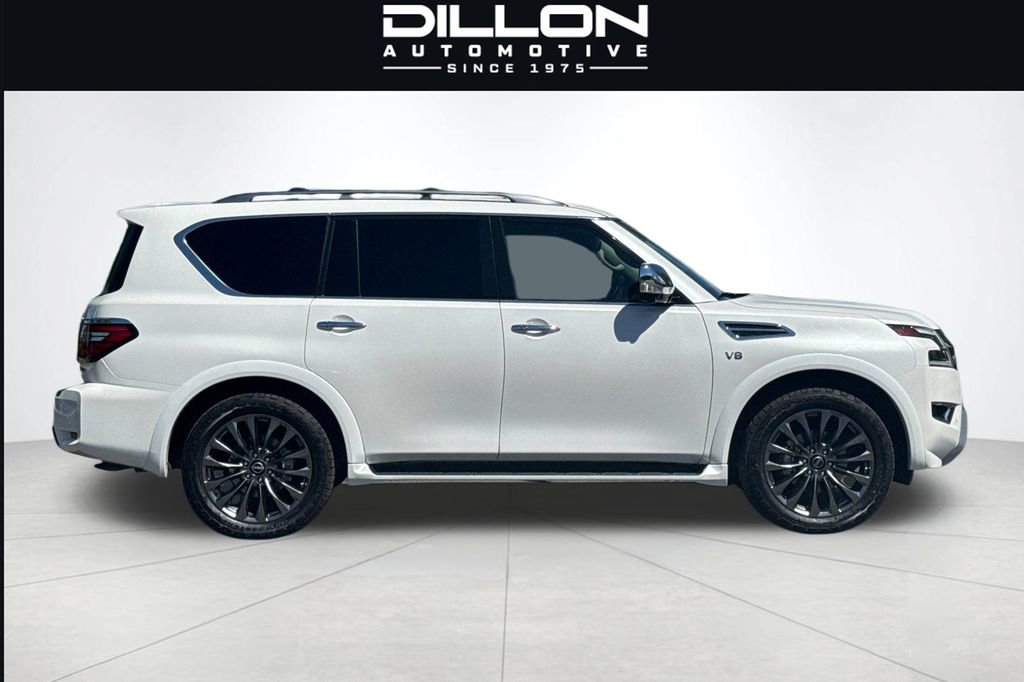 Used 2021 Nissan Armada Platinum w/ Captain's Chairs Package AWD/4WD image 3