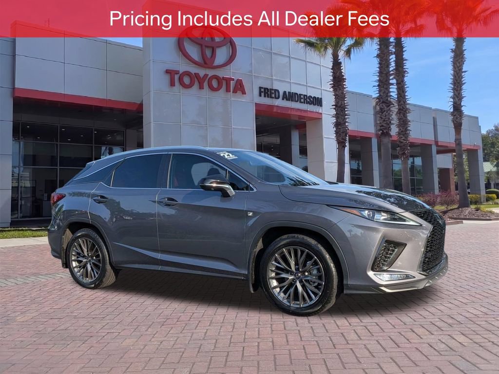 Used 2022 Lexus RX 350 F Sport w/ Accessory Package AWD/4WD video 1