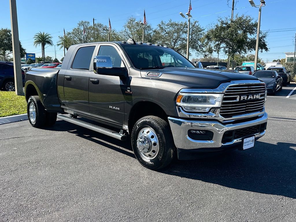 Used 2024 RAM 3500 Laramie w/ Chrome Bumper Package AWD/4WD image 3