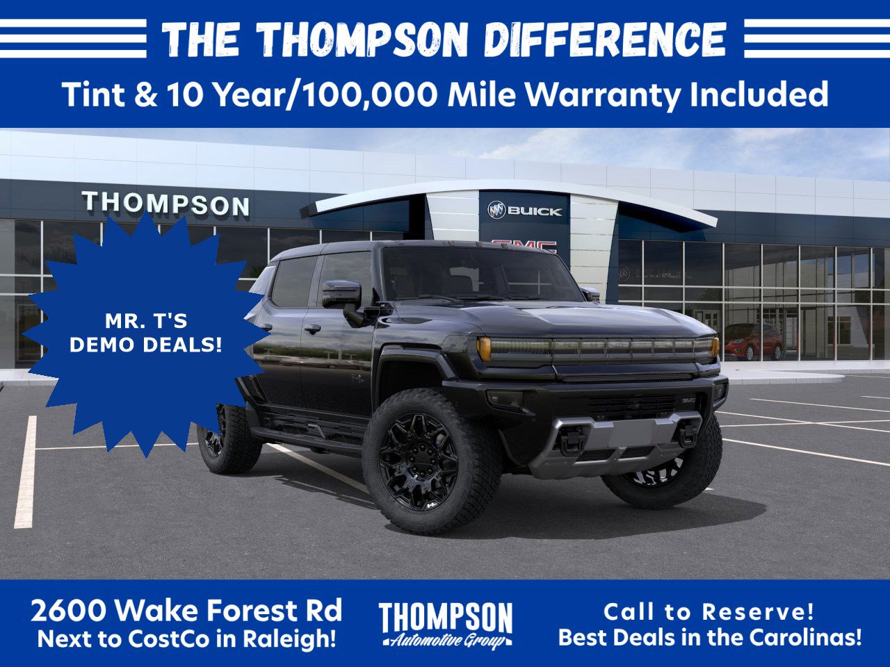 New 2026 GMC Hummer EV 4x4 Crew Cab w/ LPO, Dark Essentials Package