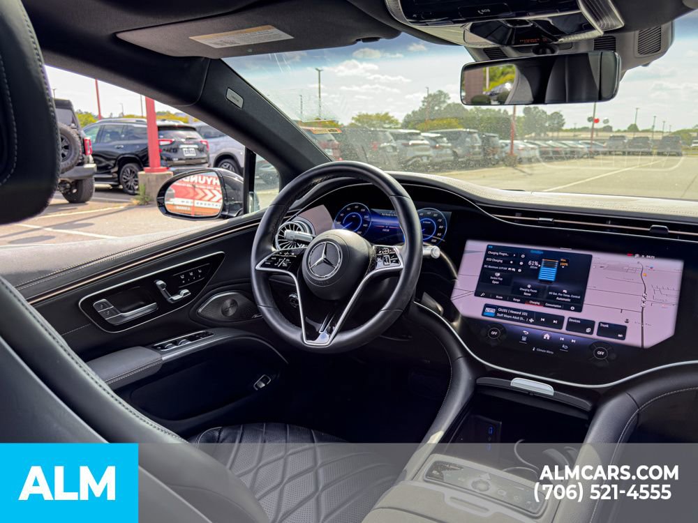 Used 2024 Mercedes-Benz EQS 580 4MATIC Sedan w/ Winter Package image 27