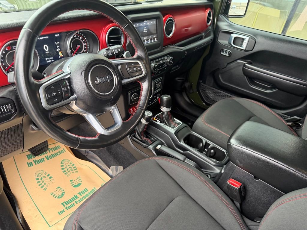 Used 2021 Jeep Wrangler Unlimited Rubicon w/ Steel Bumper Group AWD/4WD image 12