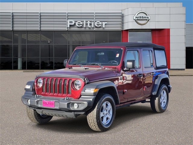 Used 2021 Jeep Wrangler Unlimited Sport image 3