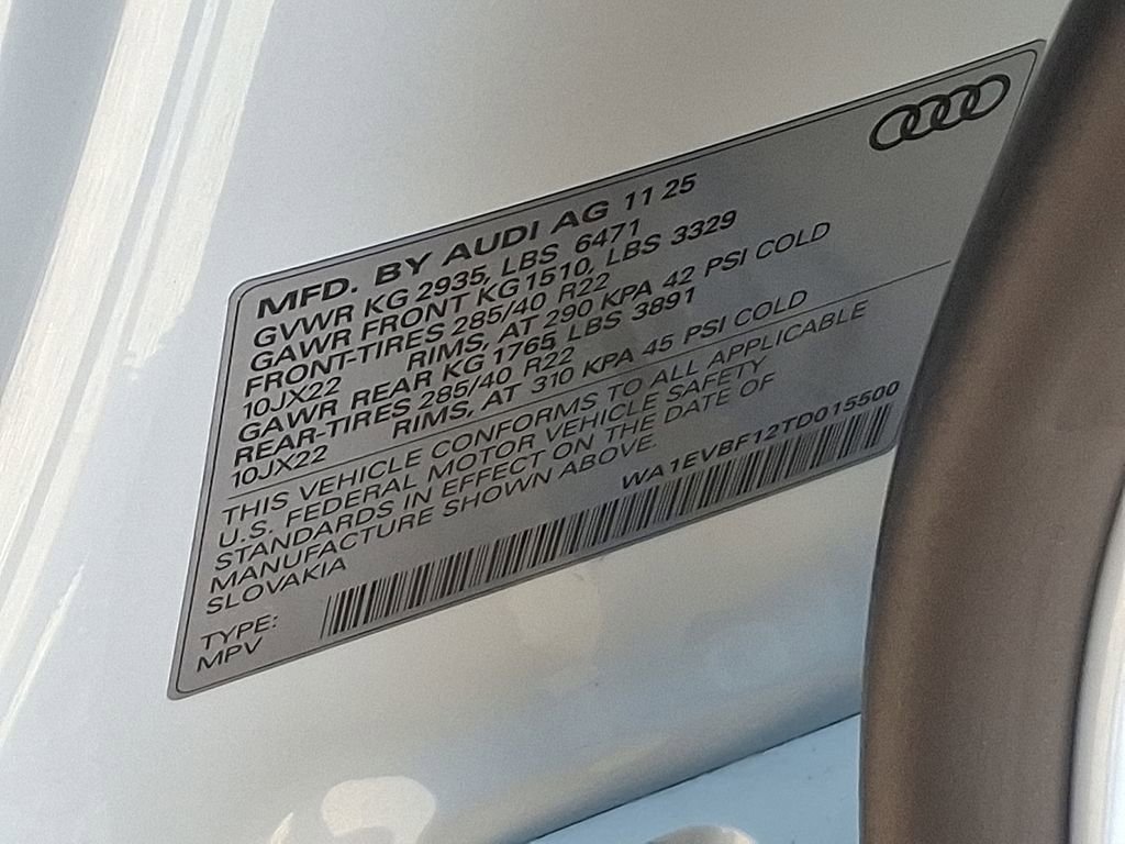 New 2026 Audi Q8 Premium Plus image 10