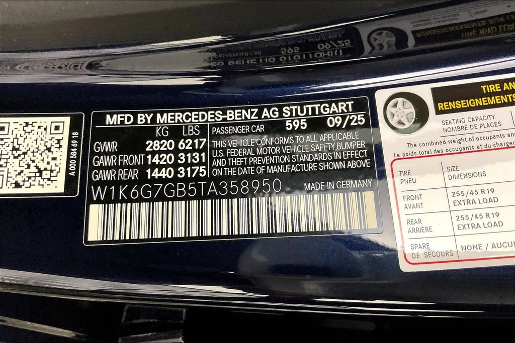 New 2026 Mercedes-Benz S 580 4MATIC Sedan image 12