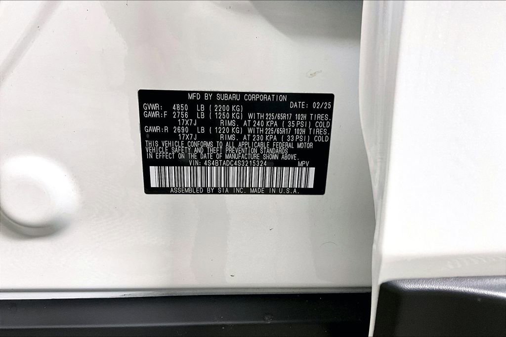 Used 2025 Subaru Outback Premium image 30