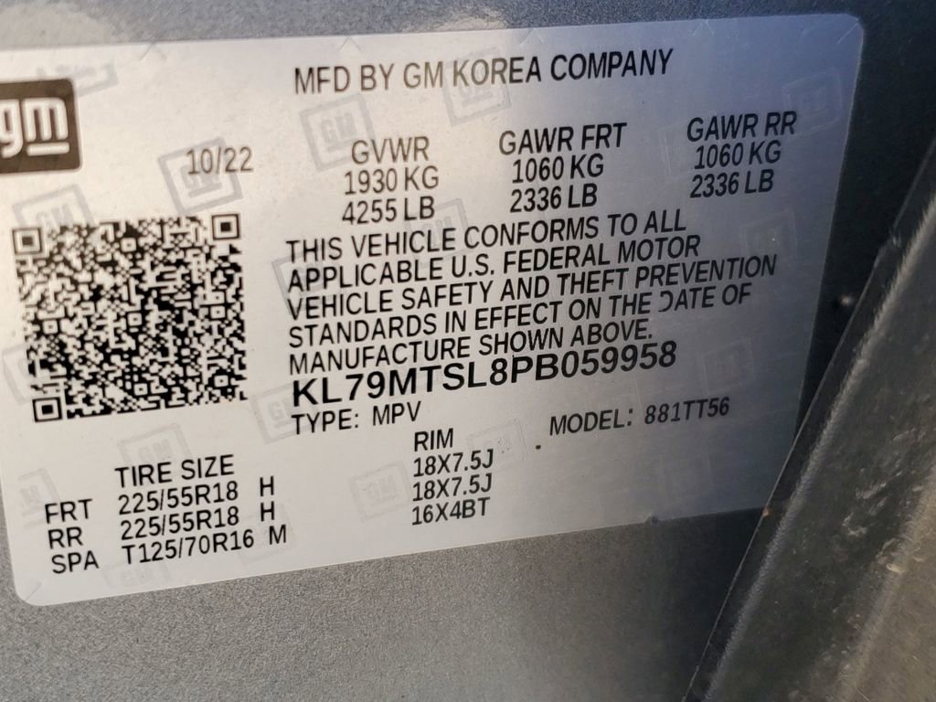 Used 2023 Chevrolet TrailBlazer RS w/ Convenience Package image 30