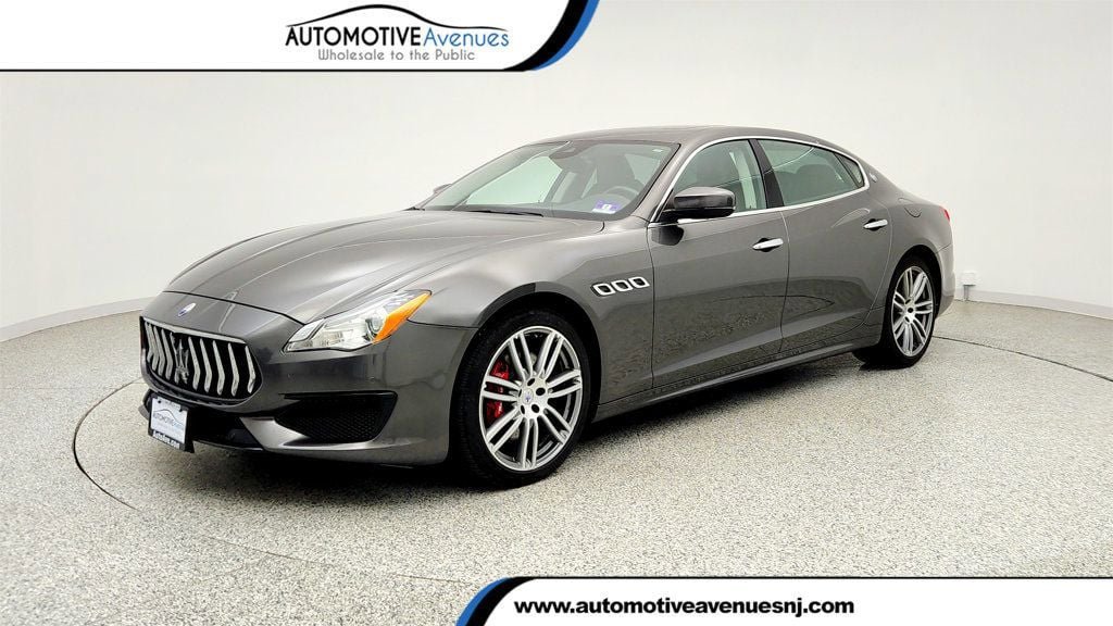 Used 2017 Maserati Quattroporte S GranSport Q4 AWD/4WD image 1