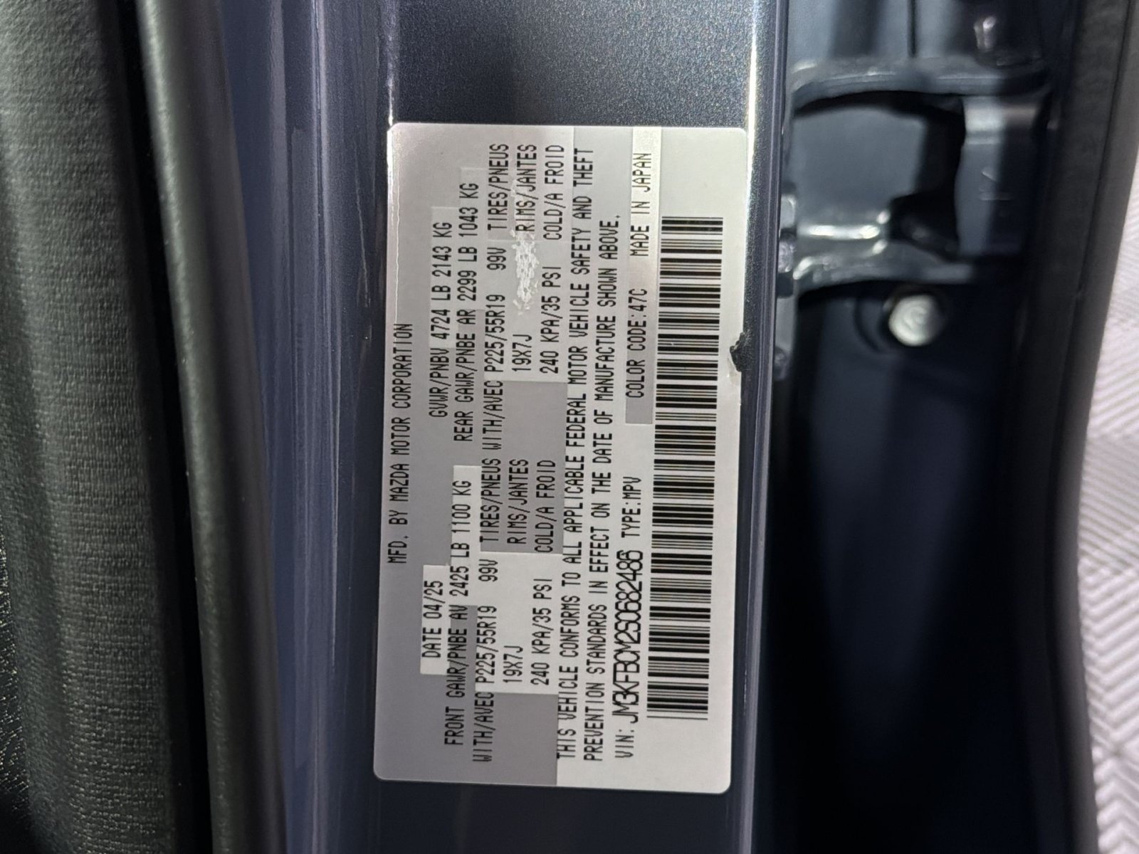 Used 2025 MAZDA CX-5 Carbon Edition AWD/4WD image 36
