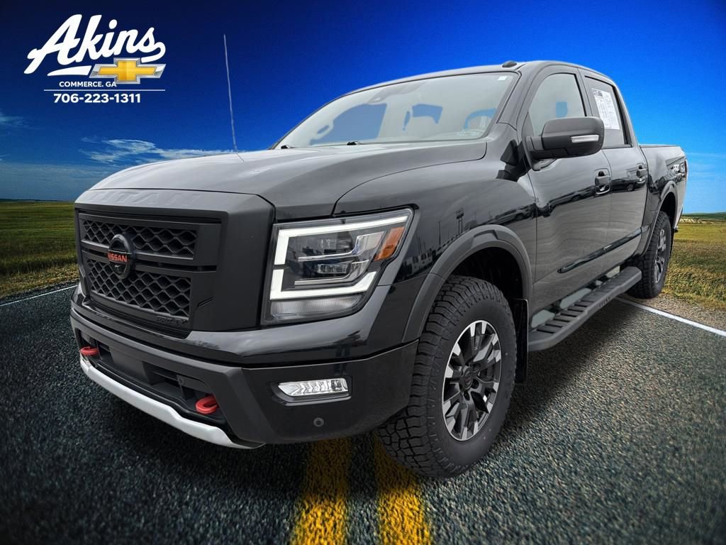Used 2021 Nissan Titan PRO-4X w/ Pro-4x Convenience Package image 1