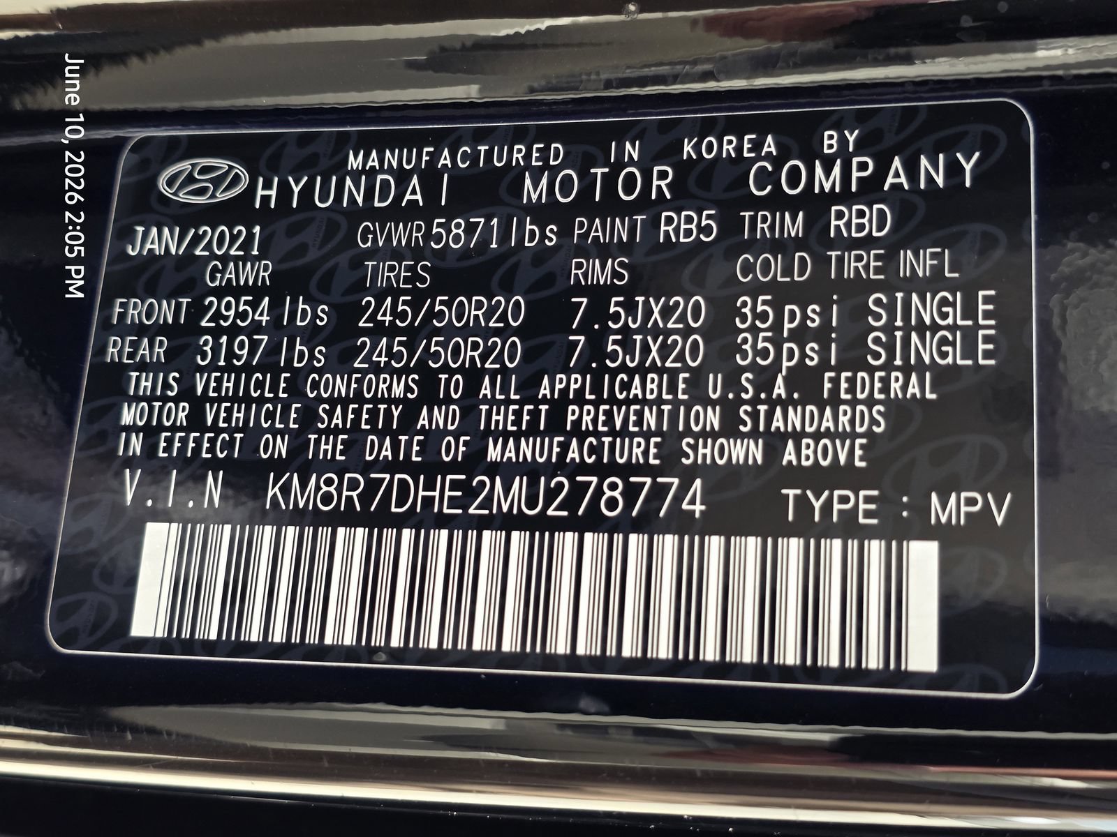 Used 2021 Hyundai Palisade Calligraphy AWD/4WD image 37