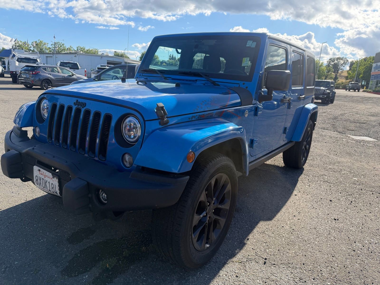 Used 2016 Jeep Wrangler Unlimited Sahara image 1